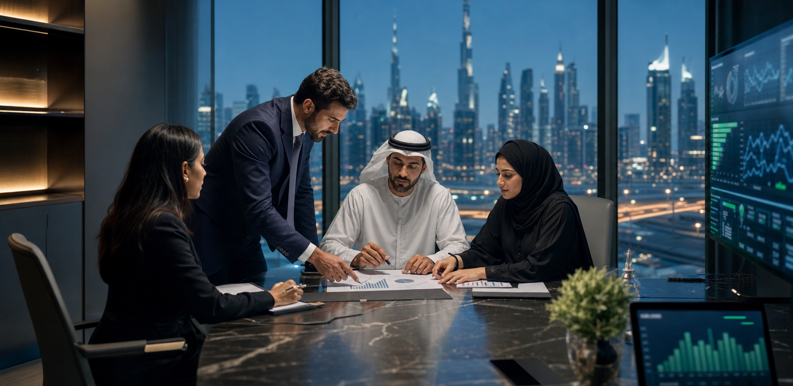 CPA UAE finance team